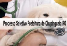 Processo Seletivo Prefeitura de Chupinguaia RO