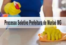 Processo Seletivo Prefeitura de Muriaé MG