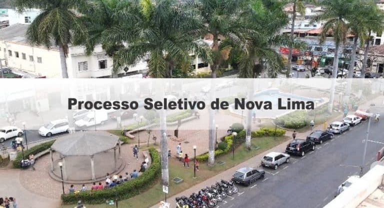 Processo Seletivo de Nova Lima – MG: Inscrições encerradas Processo Seletivo de Nova Lima – MG: Inscrições encerradas