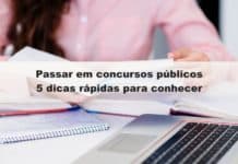 Passar em concursos públicos: 5 dicas rápidas para conhecer em 8 minutos