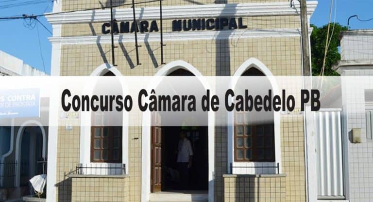Concurso Câmara de Cabedelo PB Concurso Câmara de Cabedelo PB