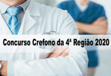 Concurso Crefono da 4ª Região 2020