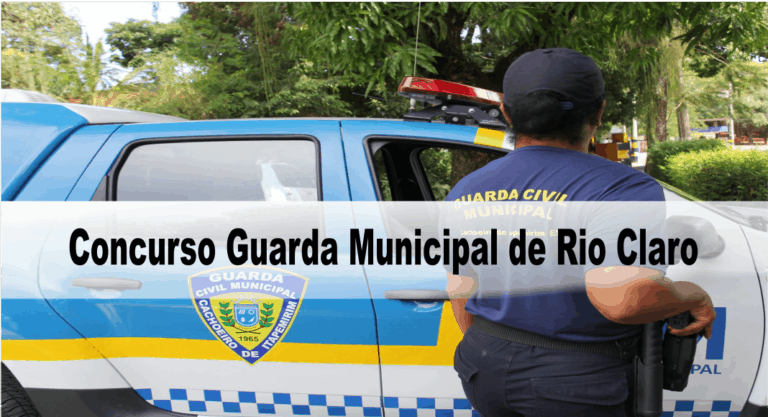 Concurso Guarda Municipal de Rio Claro SP: Adiamento temporário da primeira fase Concurso Guarda Municipal de Rio Claro SP: Adiamento temporário da primeira fase