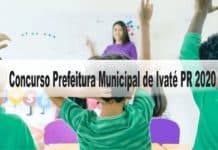 Concurso Prefeitura Municipal de Ivaté PR 2020