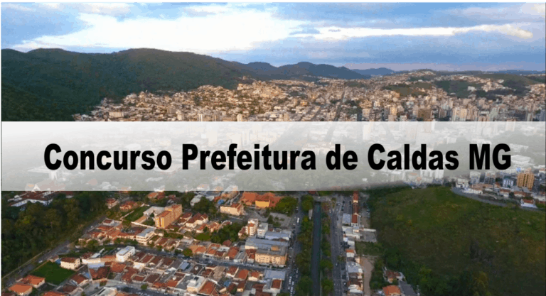 Concurso Prefeitura de Caldas MG: Inscrições encerradas Concurso Prefeitura de Caldas MG: Inscrições encerradas