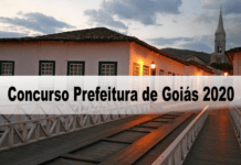 Concurso Prefeitura de Goiás 2020