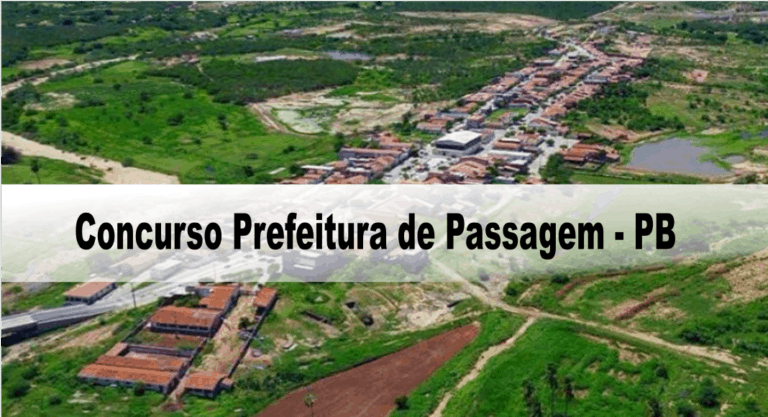 Concurso Prefeitura de Passagem – PB Concurso Prefeitura de Passagem – PB