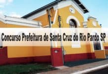 Concurso Prefeitura de Santa Cruz do Rio Pardo SP