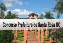 Concurso Prefeitura de Santa Rosa GO