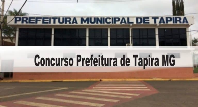 Concurso Prefeitura de Tapira MG Concurso Prefeitura de Tapira MG