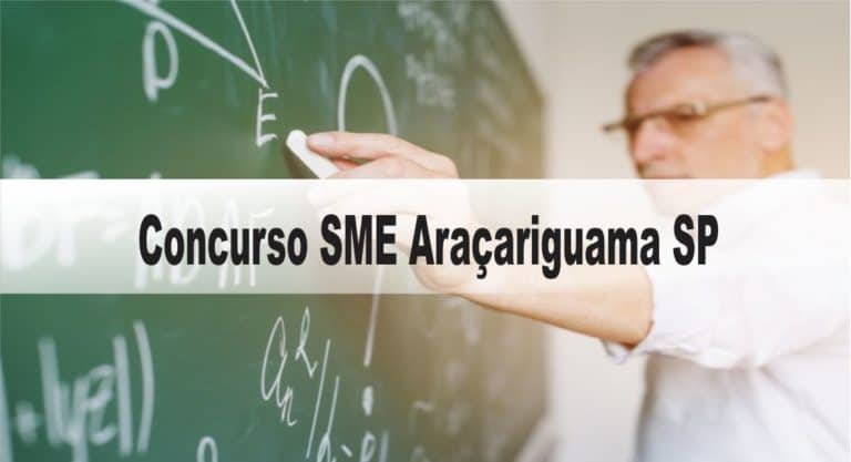 Concurso SME Araçariguama: Provas suspensas Concurso SME Araçariguama: Provas suspensas