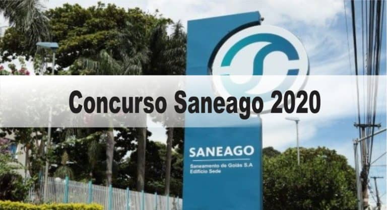 Concurso Saneago 2020 Concurso Saneago 2020
