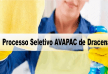 Processo Seletivo AVAPAC de Dracena - SP