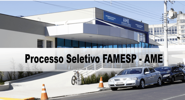 Processo Seletivo FAMESP – AME BAURU 2020: Inscrições encerradas! Processo Seletivo FAMESP – AME BAURU 2020: Inscrições encerradas!