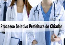 Processo Seletivo Prefeitura de Chiador - MG