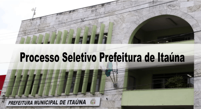 Processo Seletivo Prefeitura de Itaúna (MG): Suspenso Processo Seletivo Prefeitura de Itaúna (MG): Suspenso