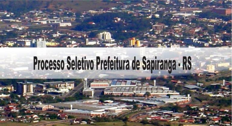 Processo Seletivo Prefeitura de Sapiranga – RS: Inscrições encerradas Processo Seletivo Prefeitura de Sapiranga – RS: Inscrições encerradas