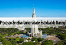 Processo Seletivo Universidade Estadual de Maringá