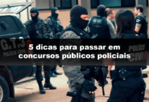 5 dicas para passar em concursos públicos policiais