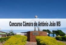 Concurso Câmara de Antônio João MS