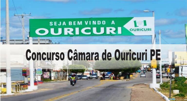Concurso Câmara de Ouricuri PE Concurso Câmara de Ouricuri PE