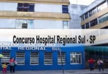 Concurso Hospital Regional Sul-SP