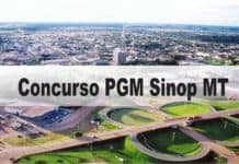 Concurso PGM Sinop MT