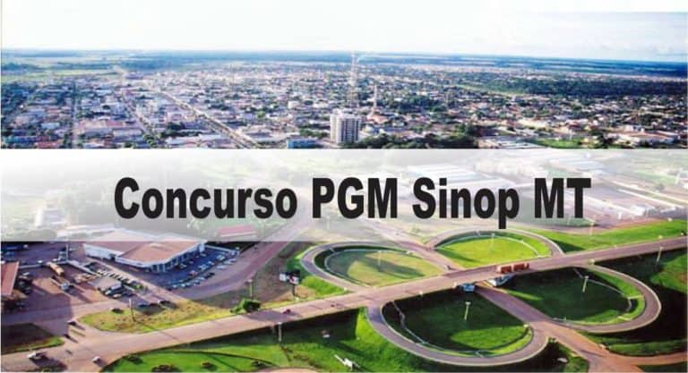 Concurso PGM Sinop MT Concurso PGM Sinop MT