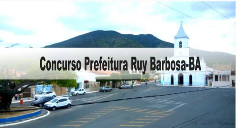 Concurso Prefeitura Ruy Barbosa-BA 2020 Concurso Prefeitura Ruy Barbosa-BA 2020
