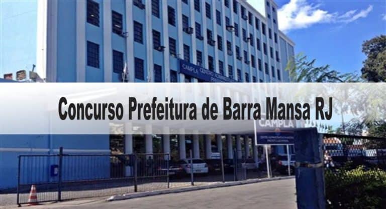 Concurso Prefeitura de Barra Mansa RJ Concurso Prefeitura de Barra Mansa RJ