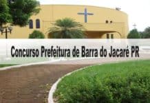 Concurso Prefeitura de Barra do Jacaré PR