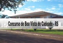 Concurso Prefeitura de Boa Vista do Cadeado-RS