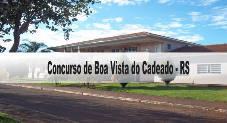 Concurso Prefeitura de Boa Vista do Cadeado-RS: Provas suspensas Concurso Prefeitura de Boa Vista do Cadeado-RS: Provas suspensas