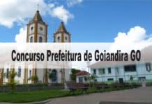 Concurso Prefeitura de Goiandira GO