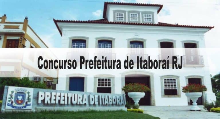Concurso Prefeitura de Itaboraí RJ Concurso Prefeitura de Itaboraí RJ