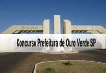 Concurso Prefeitura de Ouro Verde SP