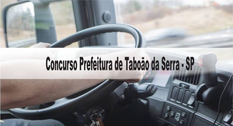 Concurso Prefeitura de Taboão da Serra – SP Concurso Prefeitura de Taboão da Serra – SP
