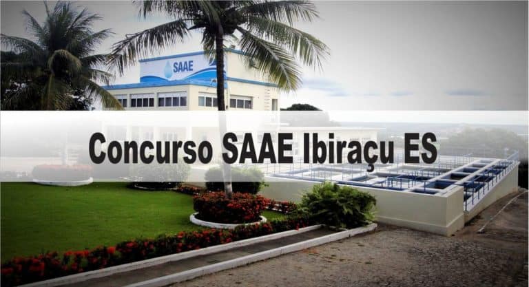 Concurso SAAE Ibiraçu ES Concurso SAAE Ibiraçu ES