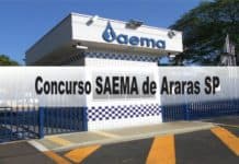 Concurso SAEMA de Araras SP