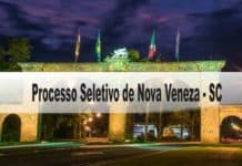 Processo Seletivo Prefeitura de Nova Veneza-SC