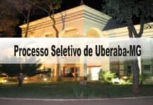 Processo Seletivo Prefeitura de Uberaba-MG