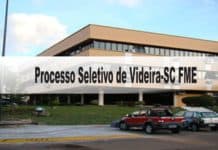 Processo Seletivo Prefeitura de Videira-SC FME