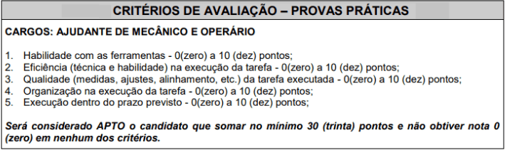 prova pratica 1 7 - Concurso Prefeitura de Padre Para&iacute;so MG