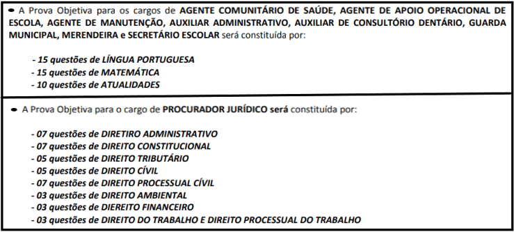 provas objetivas 1 108 - Concurso Cesário Lange-SP: Provas em Março de 2021