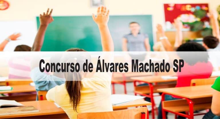 Concurso Prefeitura de Álvares Machado SP Concurso Prefeitura de Álvares Machado SP