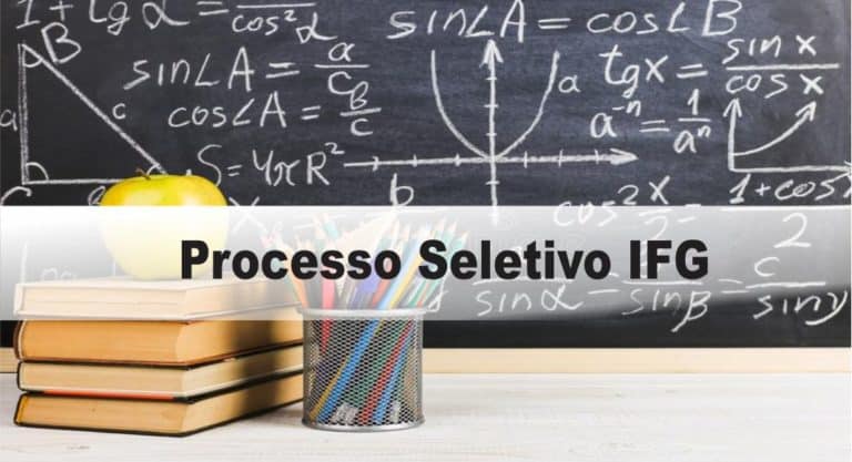 Processo Seletivo IFG Edital 08/2020 Processo Seletivo IFG Edital 08/2020