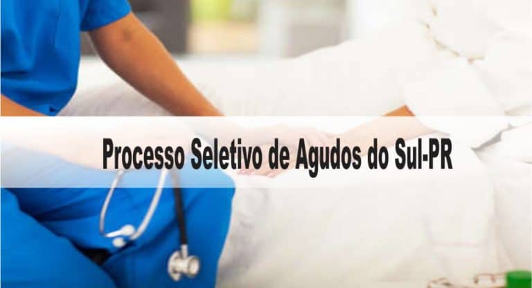 Processo Seletivo Prefeitura de Agudos do Sul-PR: Inscrições encerradas Processo Seletivo Prefeitura de Agudos do Sul-PR: Inscrições encerradas