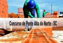 Concurso Câmara Vereadores de Ponte Alta do Norte SC