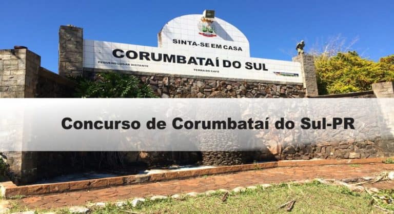 Concurso Prefeitura de Corumbataí do Sul-PR Concurso Prefeitura de Corumbataí do Sul-PR