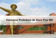 Concurso Prefeitura de Ouro Fino MG